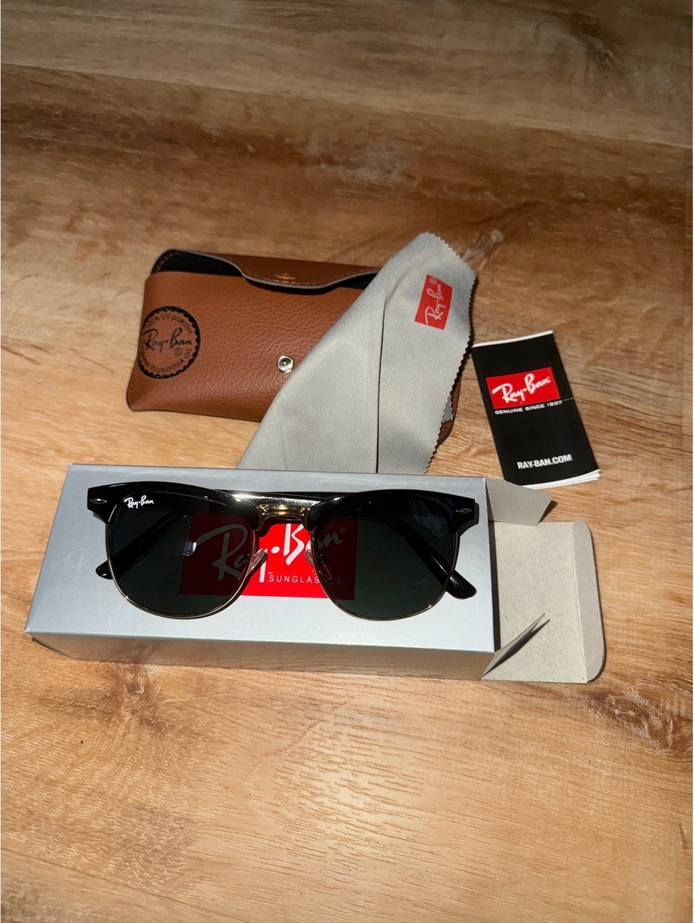 Ray-Ban Clubmasters with original case
